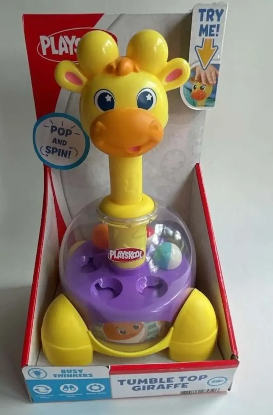 Playskool Tumble Top Giraffe Interactive Baby Toy